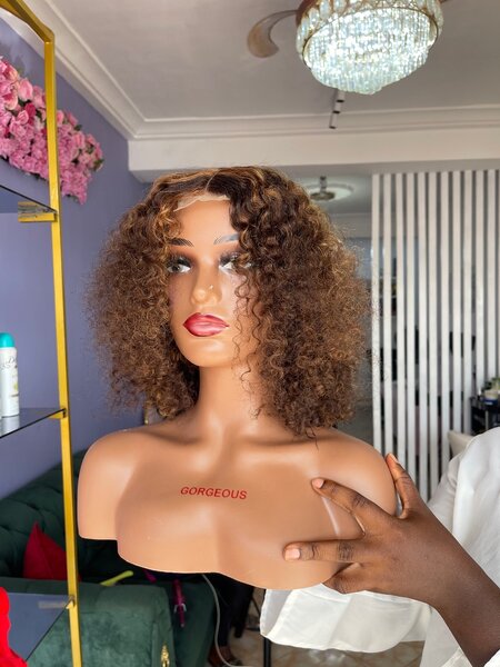 Curly hair