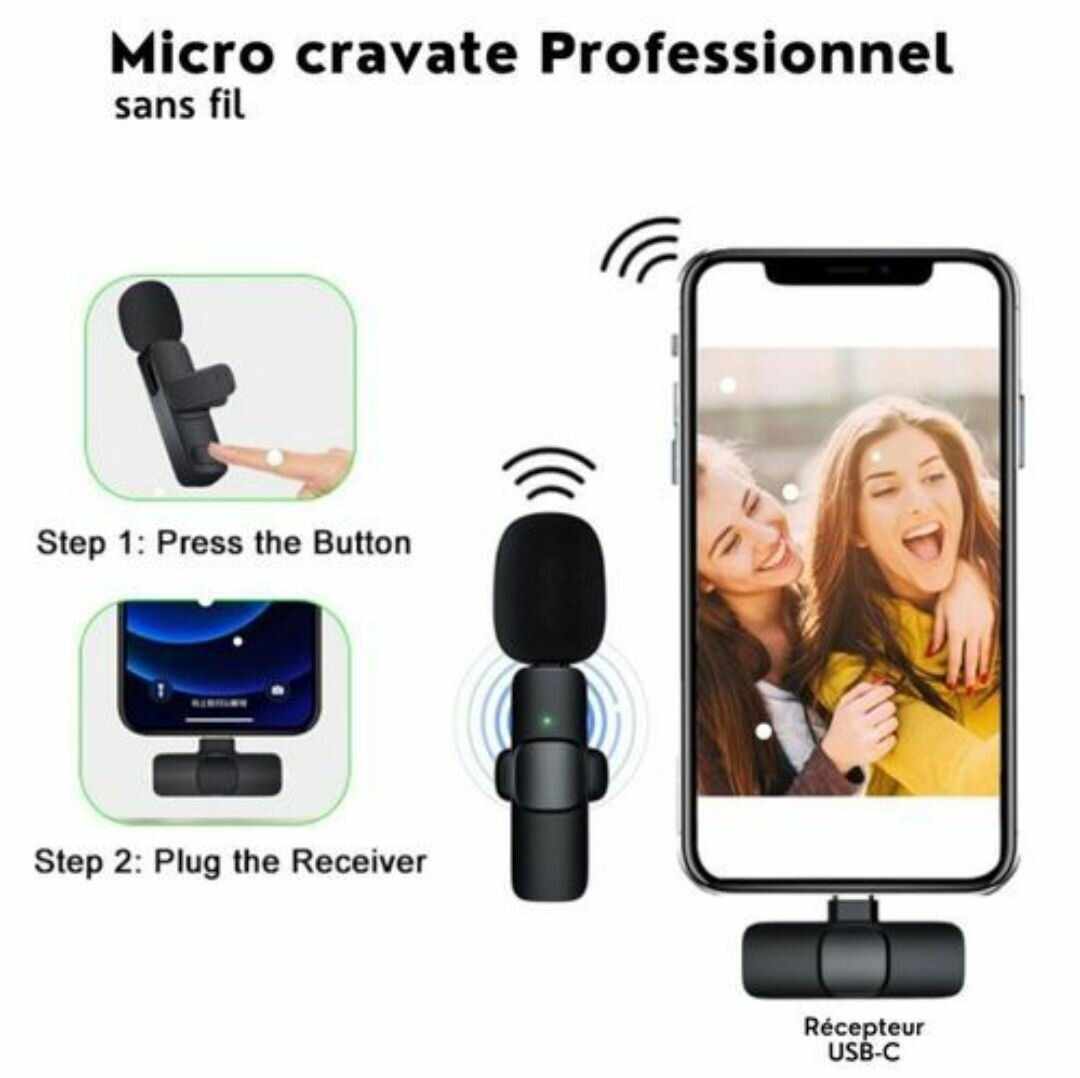 Micro Cravate sans Fil