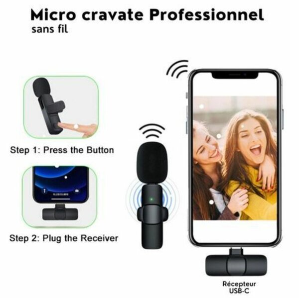 Micro Cravate sans Fil