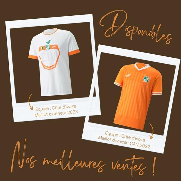 Maillot de Côte d’Ivoire