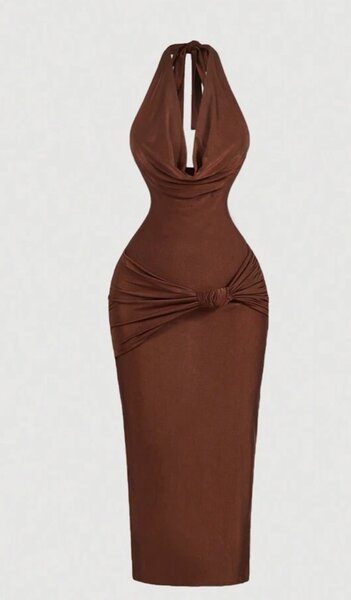 Draped neck
