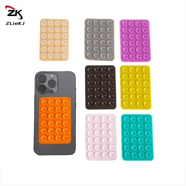 Support téléphone ventouse coloré