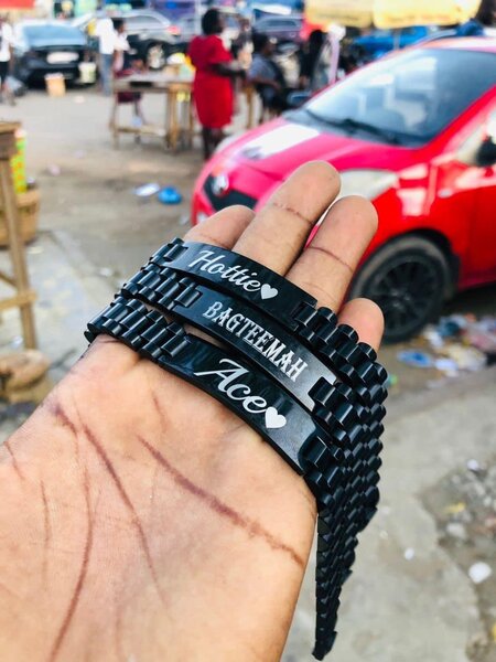 Engraved bracelet