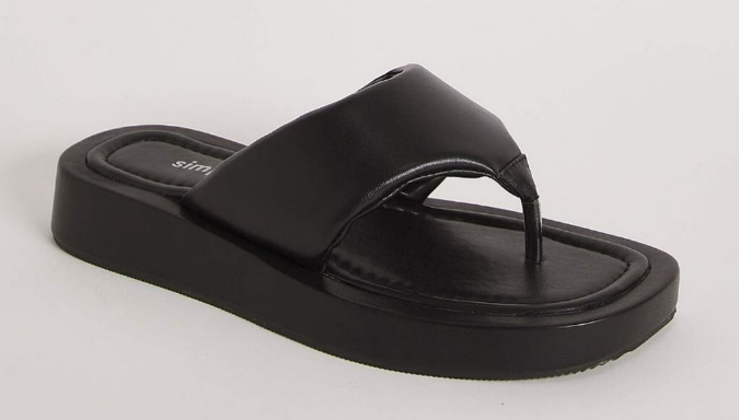 Black flatforms
