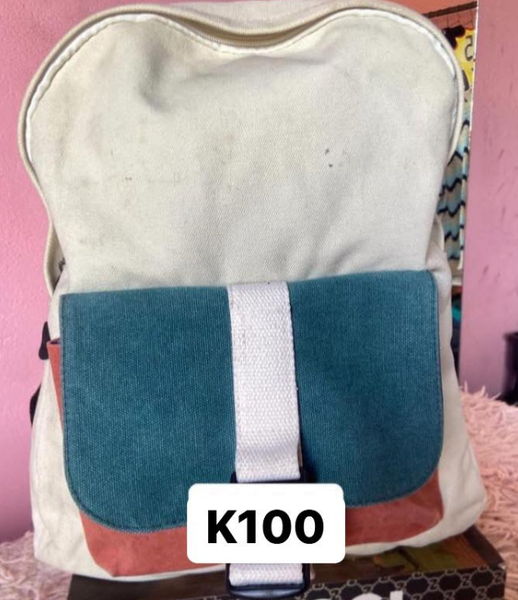 white backpack