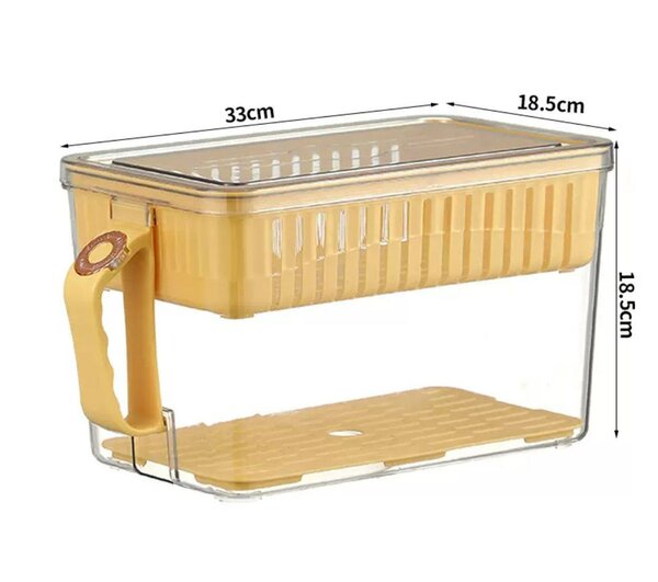 Acrylic fridge bowl