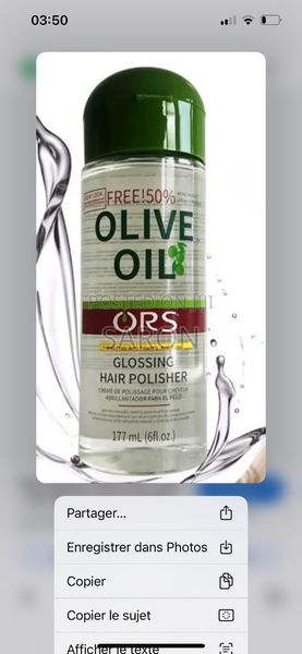 Polisseur Brillant ORS à l'Huile d'Olive