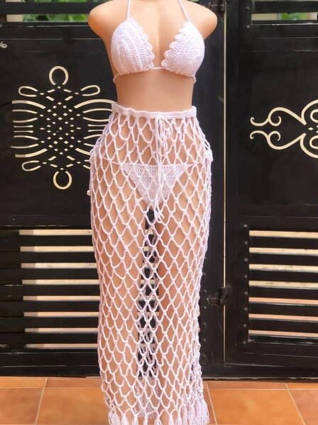 Crochet bikini set