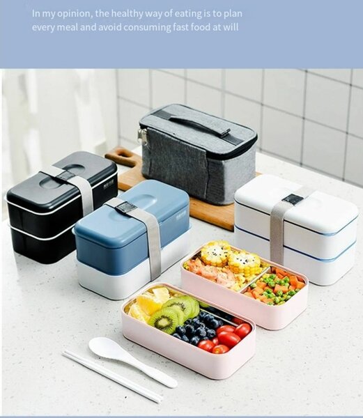 Lunch bowl with bag