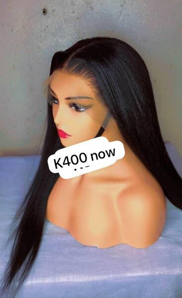 Long straight wig