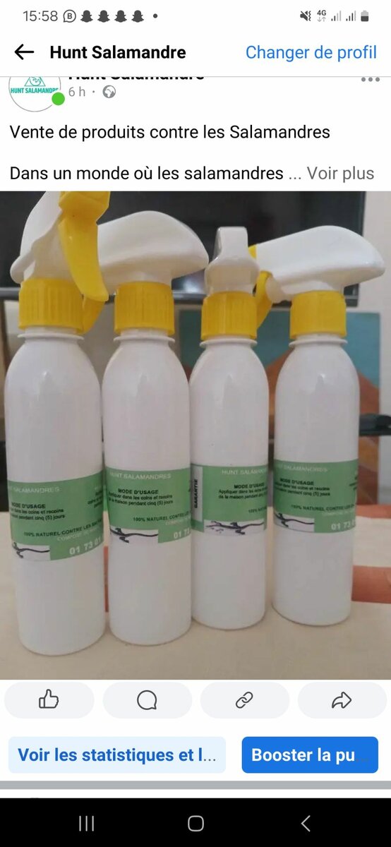 HUNT SALAMANDRE Produit contre les salamandres