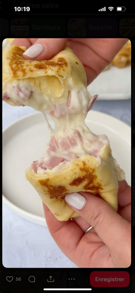 Crêpes fromage