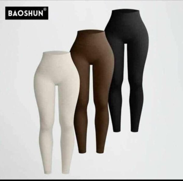 Ribbed leggings