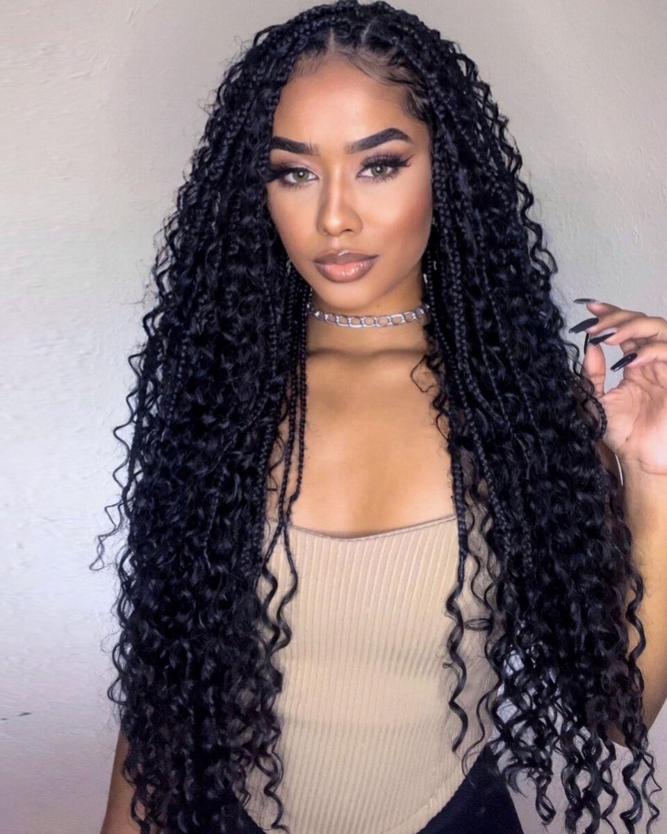 Boucle boho Braids (3boules)