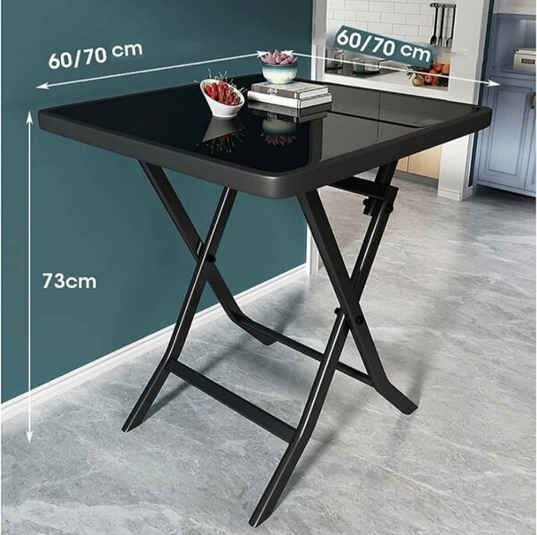 Table vitrée