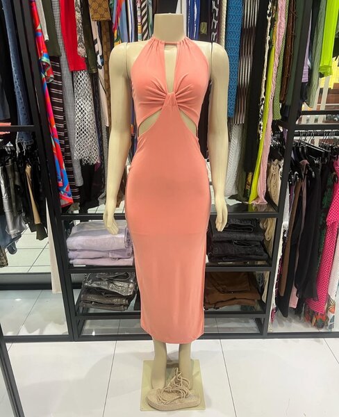 Orange dress