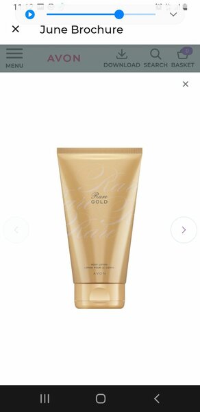 Avon body lotions