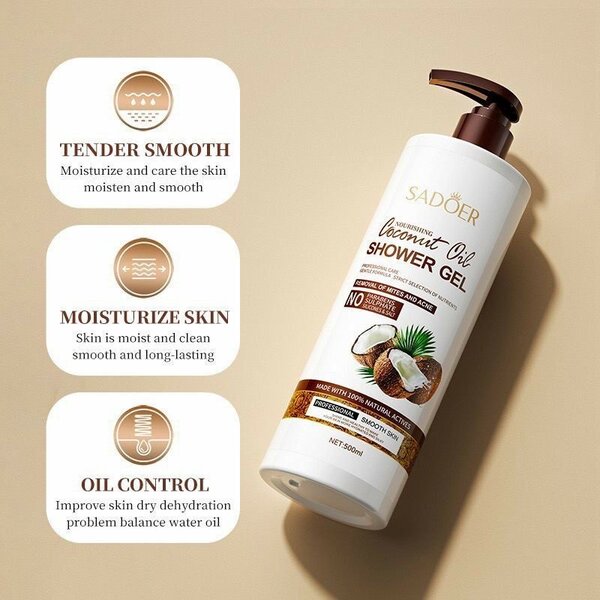 Coconut oil Showel gel