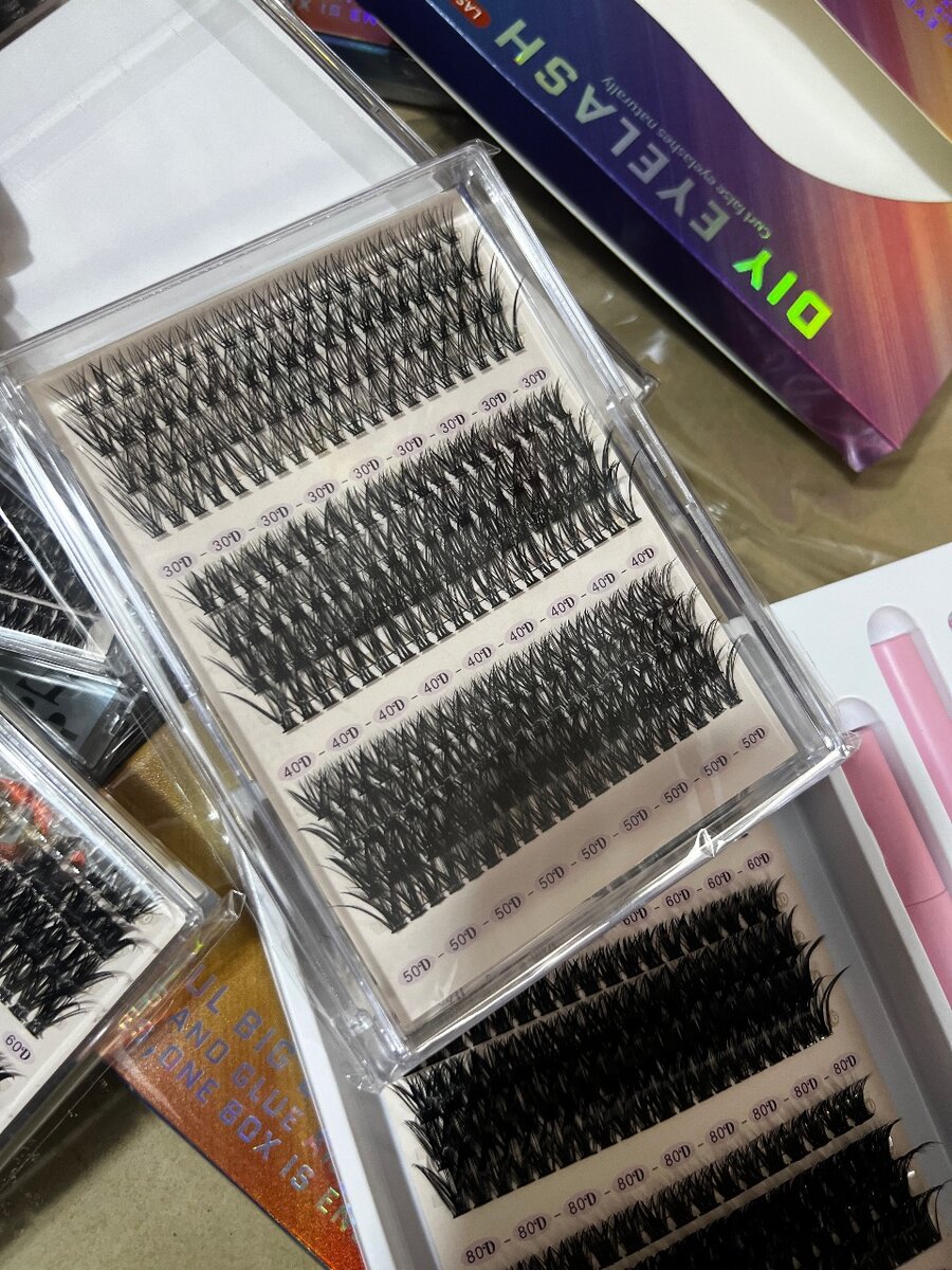 Cluster lash