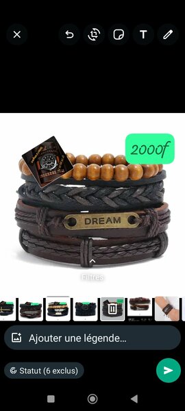 Ensemble bracelet