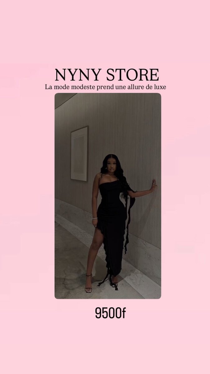 Robe Élegante Noire