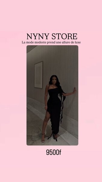 Robe Élegante Noire