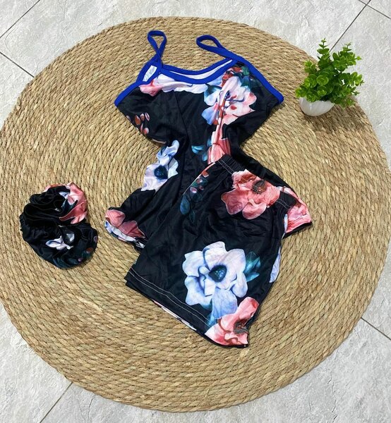 Ensemble Pyjama à Fleurs