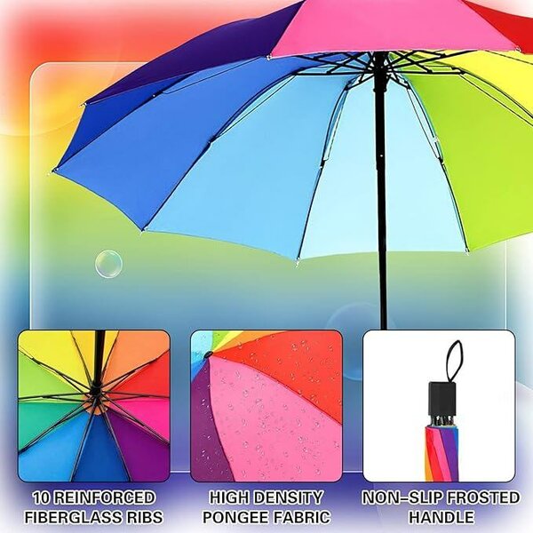 Parapluie de voyage compact,