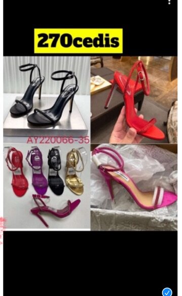 Gold heels.Size 38