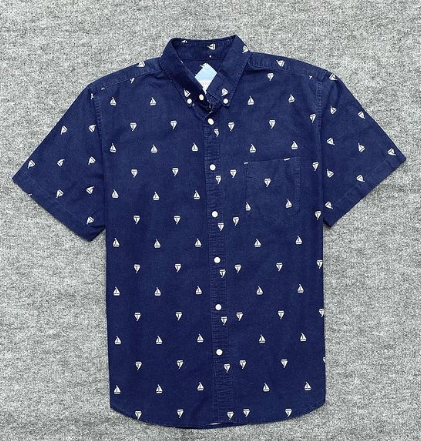 blue shirt