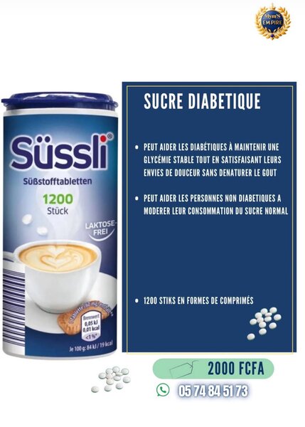 Sussli - Édulcorant 1200 cp