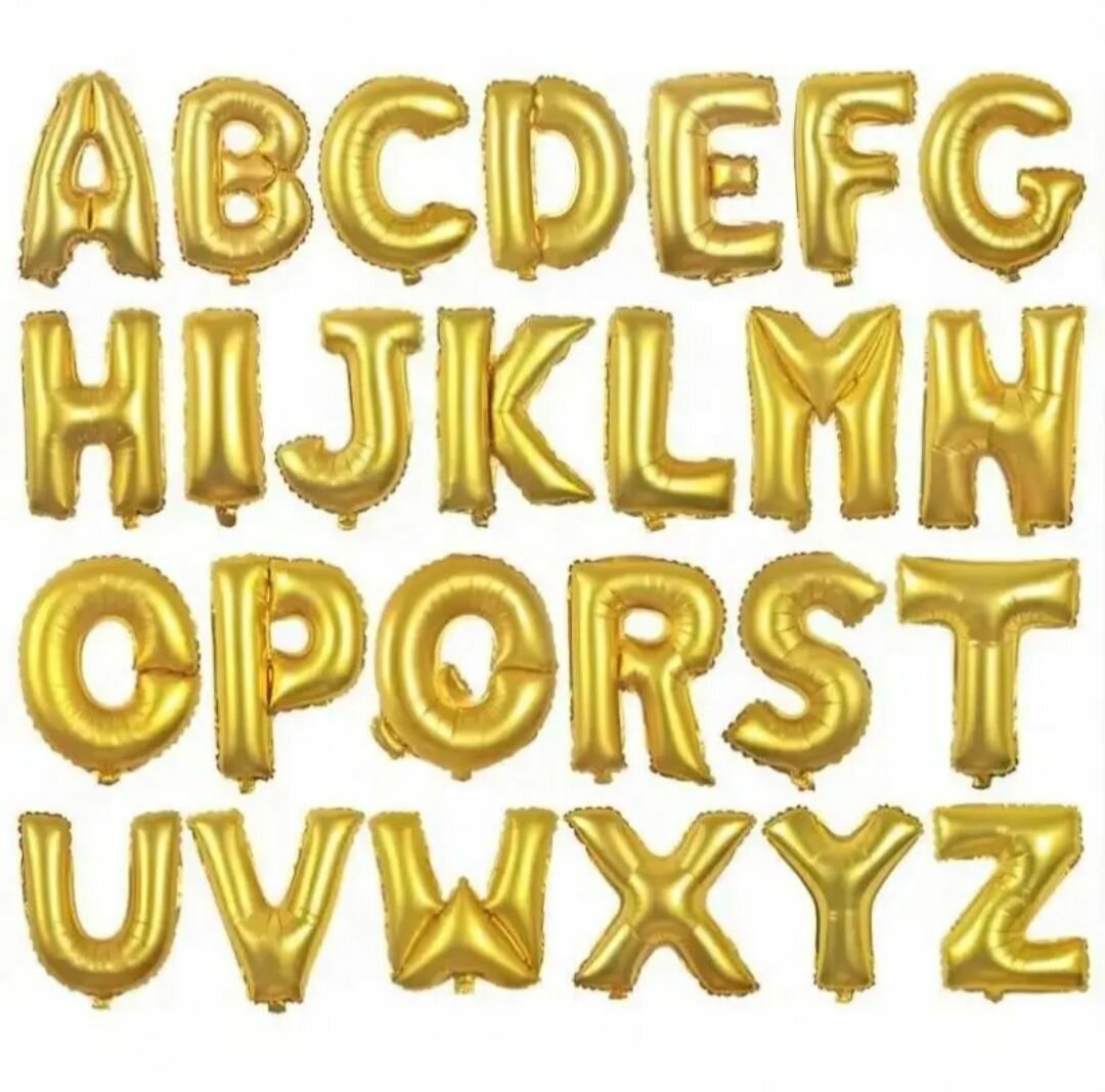 Ballons Alphabet