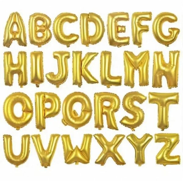 Ballons Alphabet