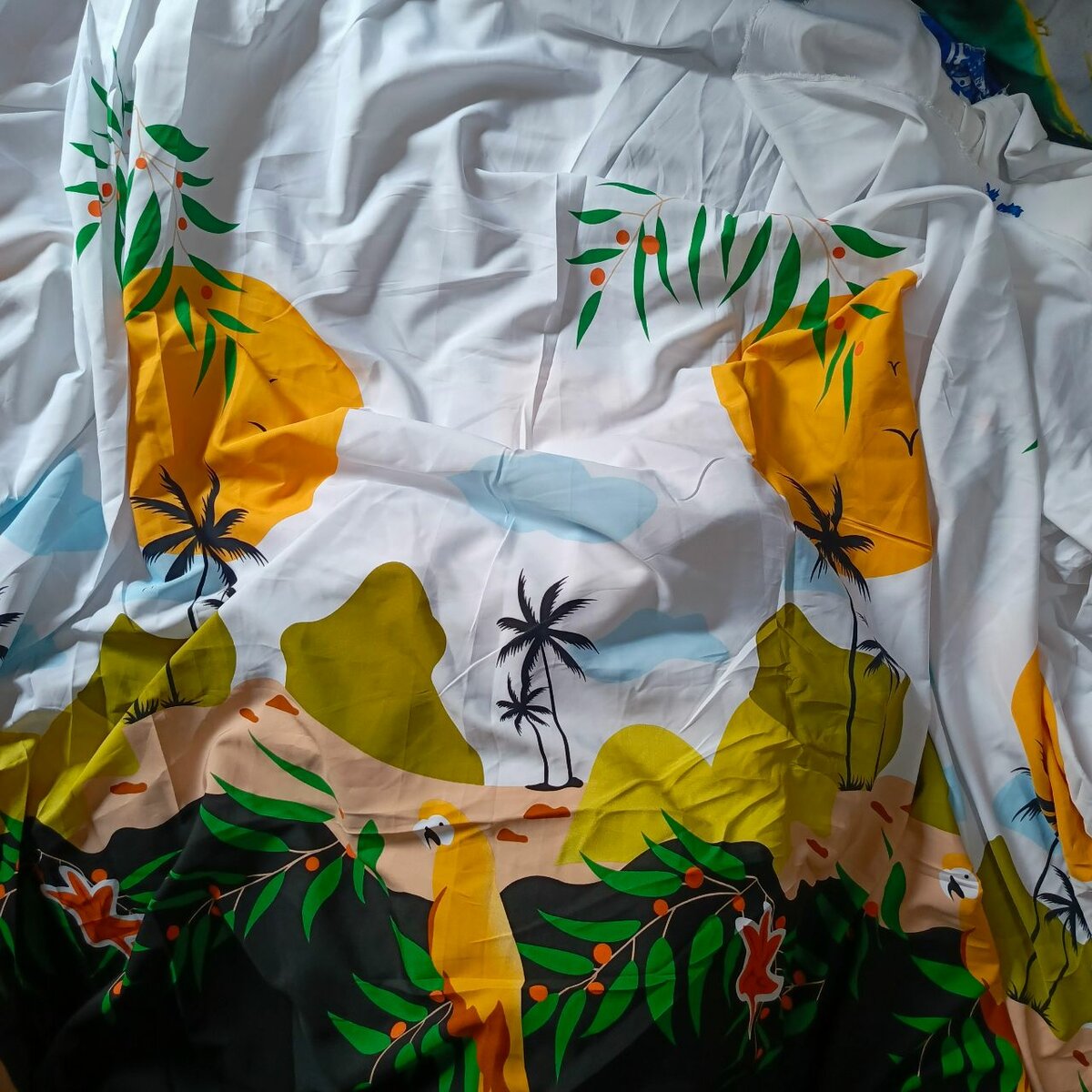 Unisex crepe fabric