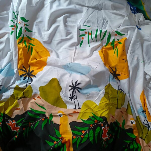 Unisex crepe fabric