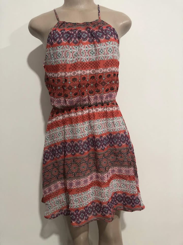 Dress rouge bleu
