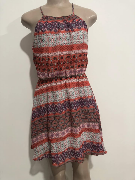 Dress rouge bleu