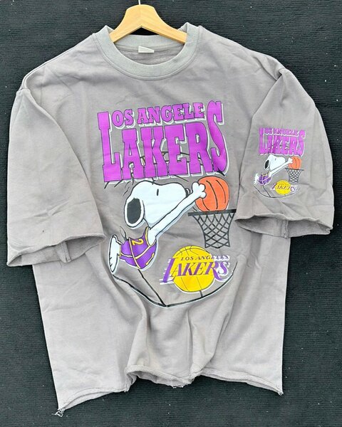 T-shirt rétro Lakers Snoopy