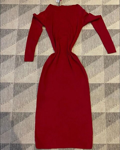 Stretchy maxi dress