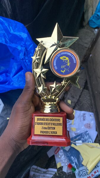 Impression sur trophée