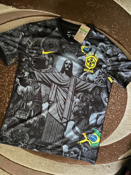 T-shirt de football Brésil