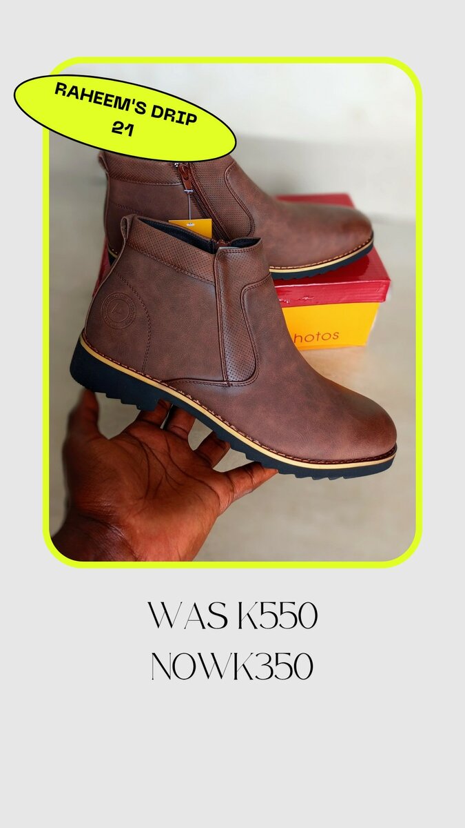 brown men's boots
