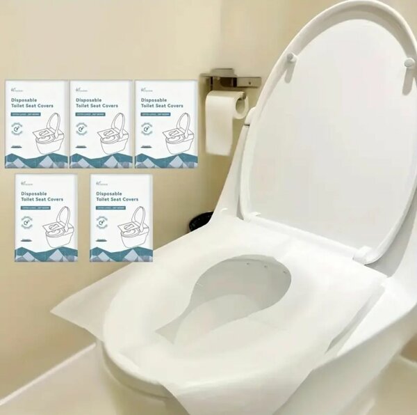 3 Pack de 30 couvertures de siège de toilette jetables