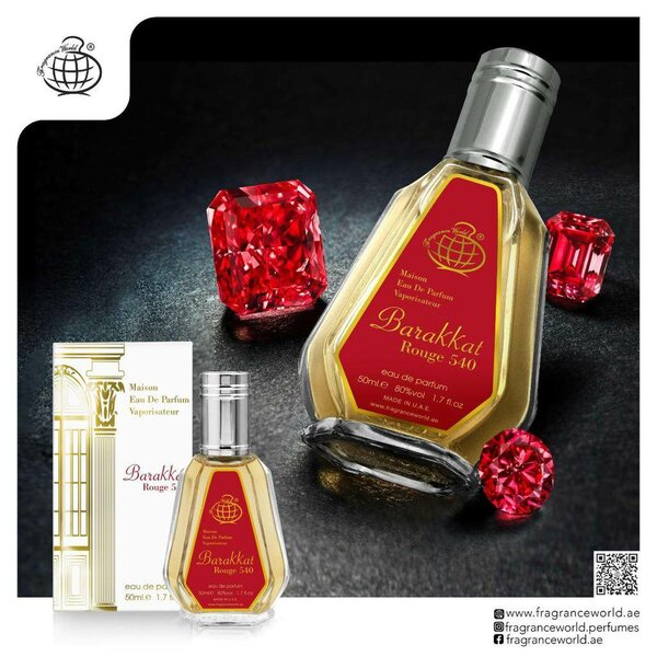 Fragrance world Barakkat rouge 540 white Eau de parfum 50ml