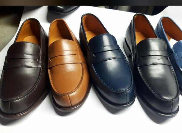 Mocassin cuir
