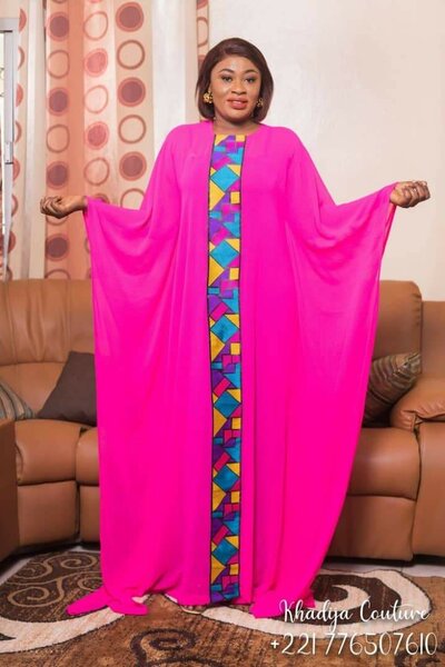 robe boubou femme