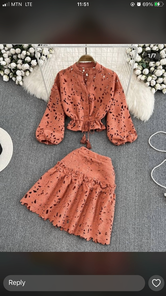 Skirt and top dress