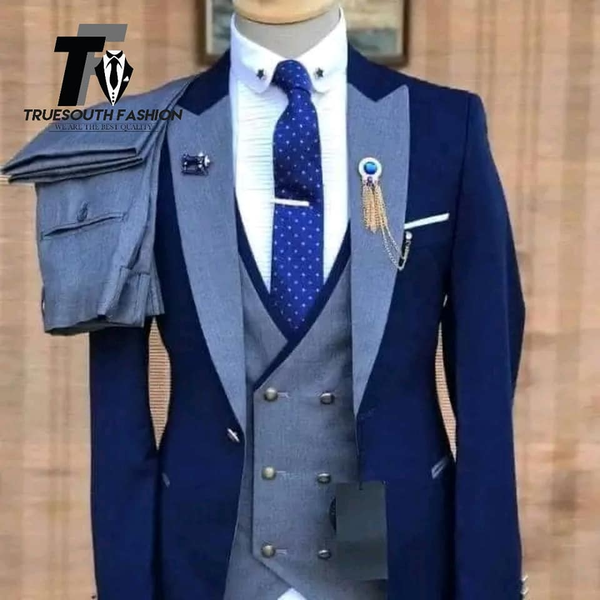Suit bleu