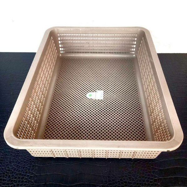 Panier de rangement en plastique