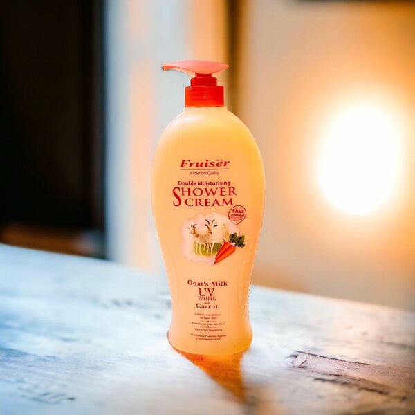 Fruiser shower gel UV white carrot 1000ml